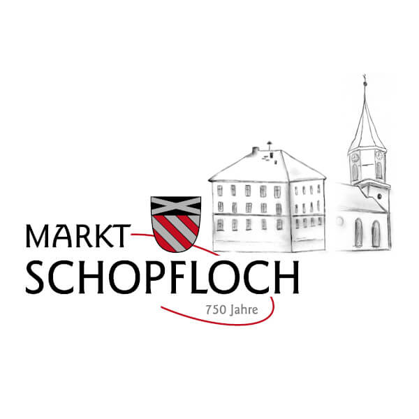 Logogestaltung - Markt Schopfloch